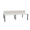 Nowy Styl Sqart 4-Person I-Leg Workbench With Flap Panel