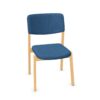 Kusch + Co Embla Upholstered 4-Leg Frame Chair High Back