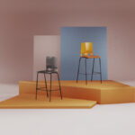 Nowy Styl Fondo Hocker Bar Stool