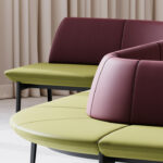 Kusch + Co Genaya 3-Seater Sofa With Panel arrangement view