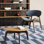 Kusch + Co Kanu Lounge 50 Table with chairs