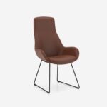 Kusch + Co Lupino Swivel Armchair three-quarter view