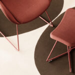 Kusch + Co Lupino Hocker 4-Leg Stool room view