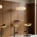 Kusch + Co Lupino Hocker Cantilever Stool room view