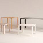 Kusch + Co Pinta Meeting Table Square side view