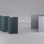 Nowy Styl Privi Lamella Freestanding Acoustic Wall arrangement view