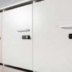Nowy Styl Puzlo Locker Cabinet On Metal Base detail view