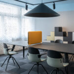 Abstracta Softline Mobile Desk Screen