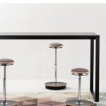 Nowy Styl Sqart High Meeting Table O-Leg Rectangular