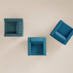 Nowy Styl Studio Armchair 4-Leg Frame Upholstered