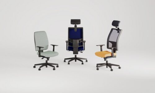 Nowy Styl Swivel Chair With 2D Armrests