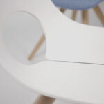 Nowy Styl Tauko Sled-Frame Wooden Shell Meeting Chair group view