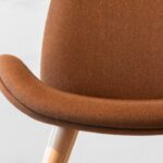 Nowy Styl Tilkka Armchair Low Back X-Sled Metal Frame