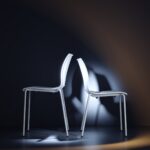 Kusch + Co Universo Frame Chair 4-Leg Wooden Shell detail view
