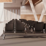 Kusch + Co V-Travel 6-Seater Beam Bench Bbl