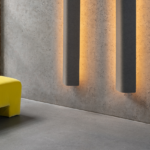 Abstracta Trumpet Uplight Wall Light front view