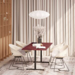 Kusch + Co Volpino Bench 2-Seater Plastic Back room view