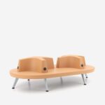 Kusch + Co V-Travel 4-Seater Bench detail view