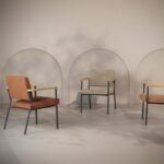 Nowy Styl Zone Armchair Upholstered 4-Leg Frame