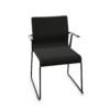 ICF Stick Cantilever With Armrests Upholstered Conference Chair