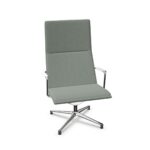 ICF Valea Lounge High-Back Swivel Chair With Armrests With Headrest Office Chair