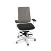 ICF Height-Adjustable Task Chair With Foot Ring Mesh Backrest Office Chair