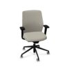 ICF 5-Star With Armrests Upholstered Office Chair