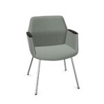 ICF Alba Chair 4-Leg Upholstered Low Conference Chair