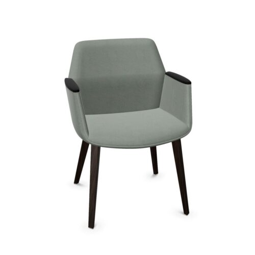 ICF Alba 4-Leg Upholstered Conference Chair