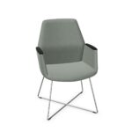 ICF Alba Cantilever Upholstered Mid Conference Chair
