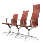 ICF Kuna 4-Star Upholstered Low Conference Chair rear view