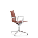 ICF Kuna 4-Star Upholstered Low Conference Chair angle view