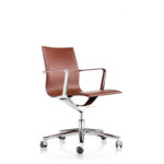 ICF Kuna 4-Star Upholstered Low Conference Chair rear view