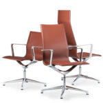 ICF Kuna 4-Star Upholstered Low Conference Chair detail view