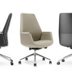 ICF Musa Task Upholstered Office Chair rear view