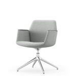 ICF Alba Cantilever Upholstered Low Conference Chair