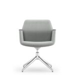 ICF Alba 4-Leg Upholstered Conference Chair front view
