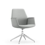 ICF Alba Cantilever Upholstered Mid Conference Chair product view