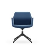 ICF Alba 4-Leg Upholstered Conference Chair angled view