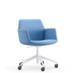 ICF Alba Cantilever Upholstered Mid Conference Chair product view