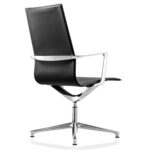 ICF Kuna 4-Star With Headrest Upholstered Conference Chair product view