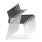 ICF Stick 4-Leg High Back Conference Chair