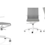 ICF Stick 4-Star With Armrests Conference Chair side view