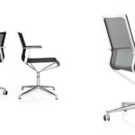 ICF Stick 4-Star Swivel Base High Back Conference Chair product view