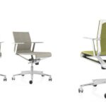 ICF Stick 4-Star Mesh Low Conference Chair