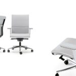 ICF Una Plus 5-Star Base With Headrest Executive Chair product view