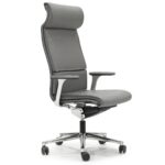 ICF Una Plus 5-Star Base With Headrest Executive Chair product view