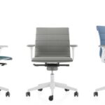 ICF Una Plus HD Swivel Chair High Back Office Chair front view