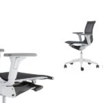 ICF Una Plus Task Mesh Backrest Office Chair front view