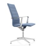 ICF Valea Elle Cantilever Upholstered Low Conference Chair